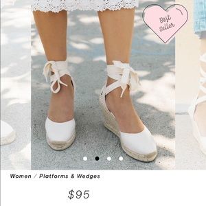 Soludos classical tall wedge